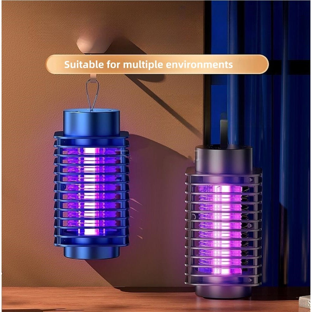 READY STOCK Electric Shock Mosquito Killer Lamp Waterproof Two-in-One Bug Zapper For Bedroom Outdoor Use 2合1驱蚊捕蚊器