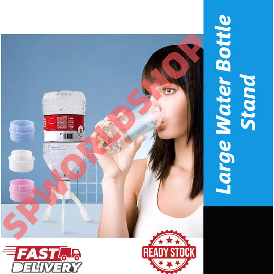 【READY STOCK】Large Water Bottle Stand | Heavy Duty Mineral Water Dispenser Rack | Stable & Space-Saving Holder 大桶矿泉水桶支架