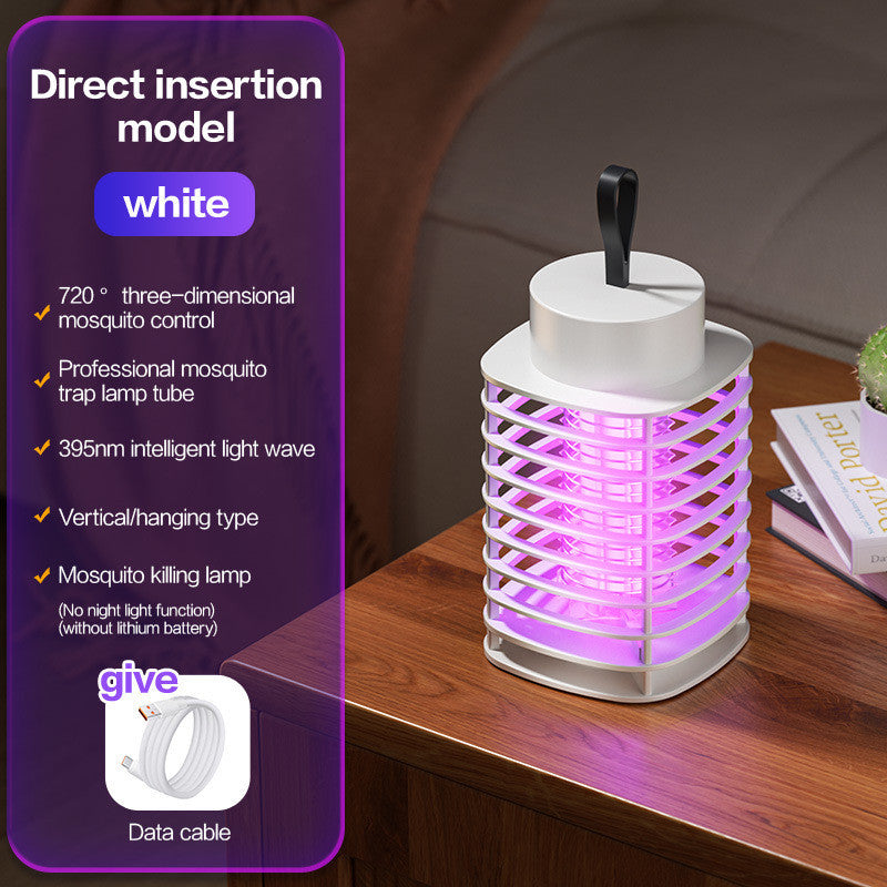 READY STOCK Electric Shock Mosquito Killer Lamp Waterproof Two-in-One Bug Zapper For Bedroom Outdoor Use 2合1驱蚊捕蚊器