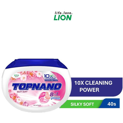 TOPNANO Capsule Detergent  20pcs/40pcs (Pouch)