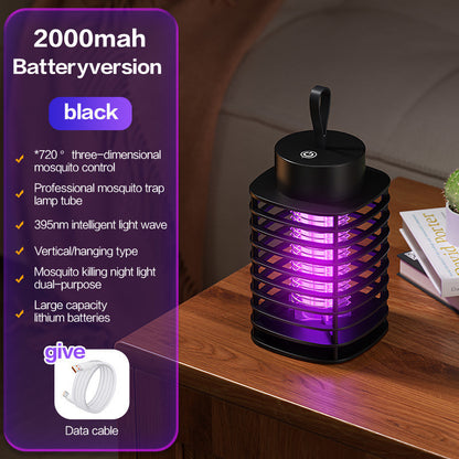 READY STOCK Electric Shock Mosquito Killer Lamp Waterproof Two-in-One Bug Zapper For Bedroom Outdoor Use 2合1驱蚊捕蚊器