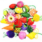 Polyester Foldable Recycle Eco Reusable Tote Bag Fruit Vegetable Shopping Bag 轻便便携环保袋