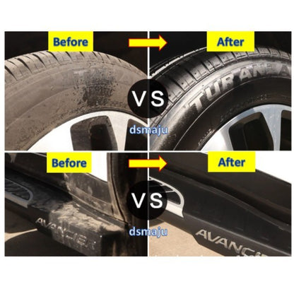 Tire Spray Foam Cleaner Tyre Cleaner Tyre Wax Foam Spray Tyre Polish Shine Cleaning Tire Wax Spray 轮胎养护剂