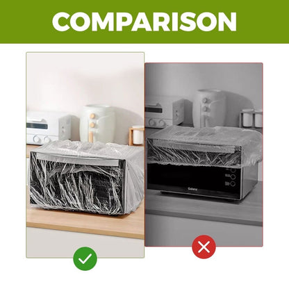 READY STOCK 10pcs Disposable Dust Cover For Appliances & Food Kitchen Home Appliances Oven 一次性防尘罩
