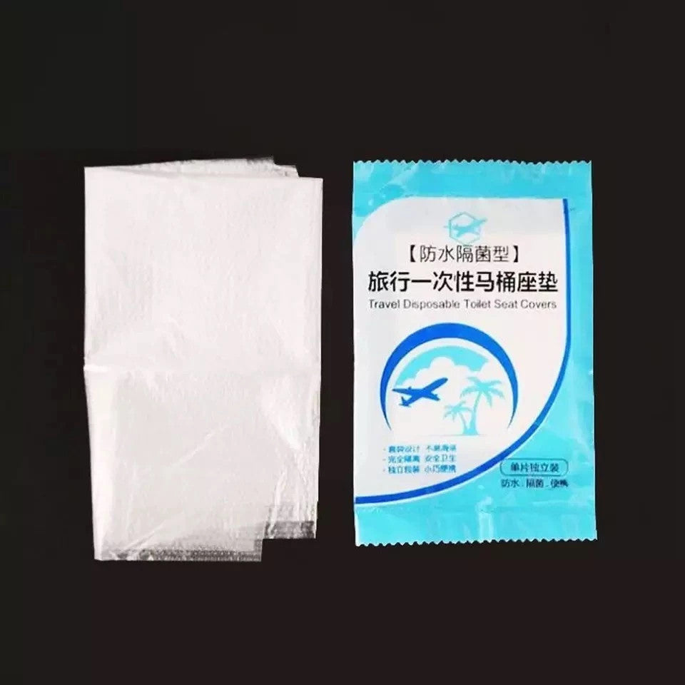 (READYSTOCK) Disposable Toilet Seat Cover Extra Length Toilet Pad Travel One Time Use Waterproof 一次性马桶坐垫