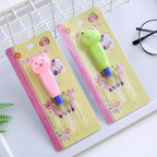 READY STOCK Cartoon LED Flashlight Detachable Earpick 卡通LED手电筒掏耳勺