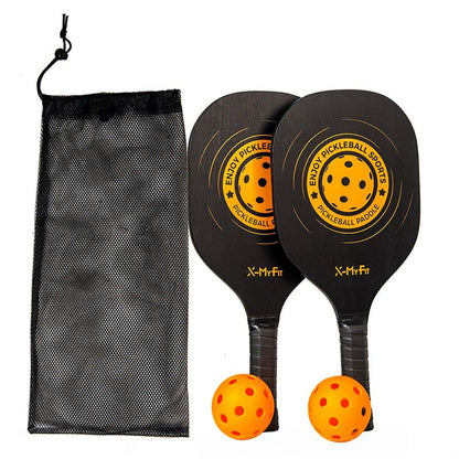 Pickleball Set with 2/4 Pickleballs and Pickleball Paddles Set of 2 Outdoor Indoor,Pickleball Net Bag 匹克球