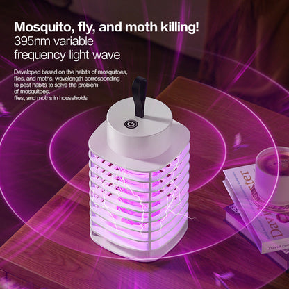 READY STOCK Electric Shock Mosquito Killer Lamp Waterproof Two-in-One Bug Zapper For Bedroom Outdoor Use 2合1驱蚊捕蚊器