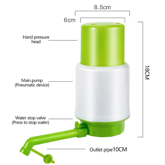 READY STOCK‼️Manual Water Dispenser Pump | Hand Press Pump for 5 Gallon Bottled Water | Portable Drinking Water Pump 手压泵
