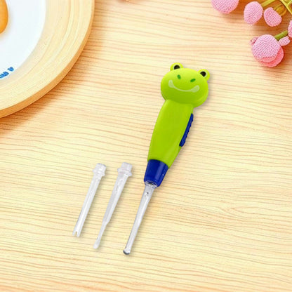 READY STOCK Cartoon LED Flashlight Detachable Earpick 卡通LED手电筒掏耳勺