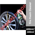 Tire Spray Foam Cleaner Tyre Cleaner Tyre Wax Foam Spray Tyre Polish Shine Cleaning Tire Wax Spray 轮胎养护剂