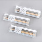 READY STOCK‼️ Japan Ins Toothbrush 4in1 Travel Set Berus Gigi Antibacterial Portable Murah  日本无印软毛牙刷