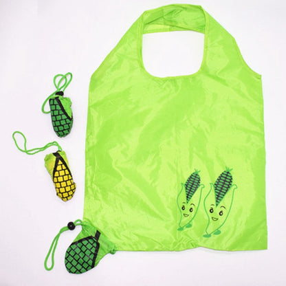 Polyester Foldable Recycle Eco Reusable Tote Bag Fruit Vegetable Shopping Bag 轻便便携环保袋