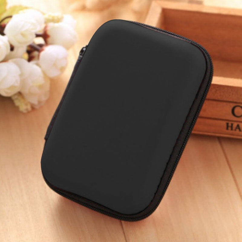 READY STOCK Travel Organizer Mesh Pocket Earphone Earbuds USB Cable Charger Carry Case Pouch Storage Bag 耳机数据线收纳袋