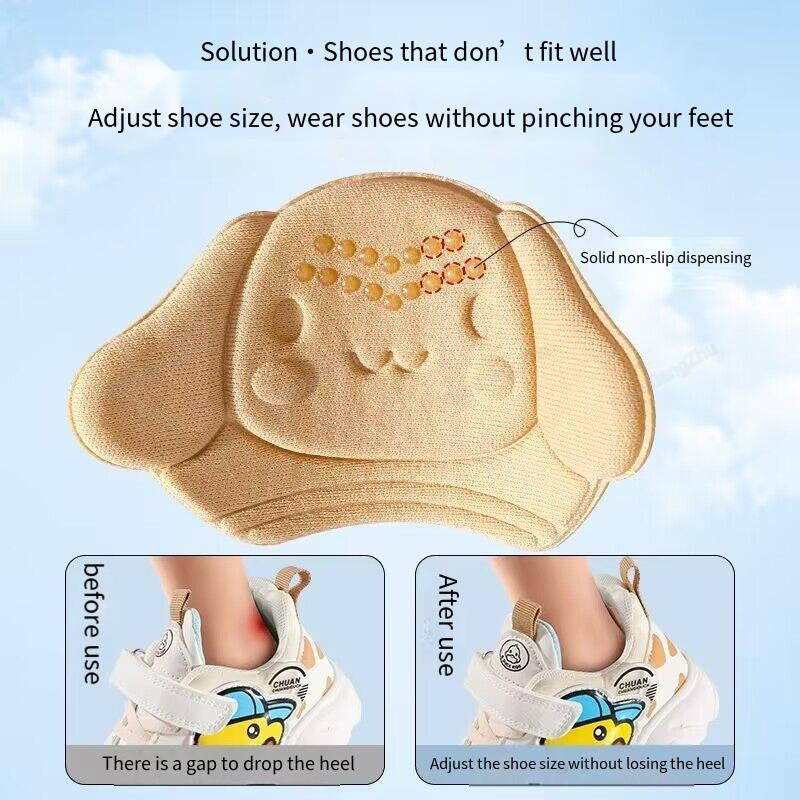 Insoles Patch Heel Pads for Kids Shoes Antiwear Cinnamoroll Feet Pad Cushion Insert Insole Heel Protector Back Sticker