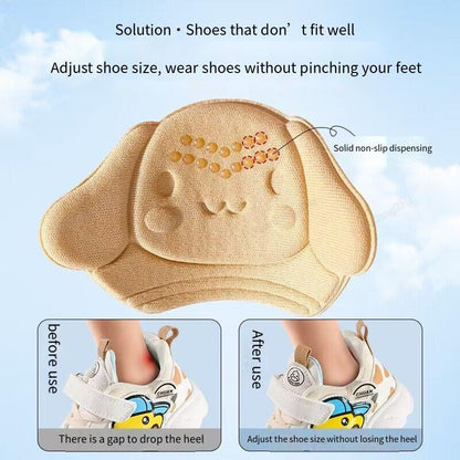Insoles Patch Heel Pads for Kids Shoes Antiwear Cinnamoroll Feet Pad Cushion Insert Insole Heel Protector Back Sticker