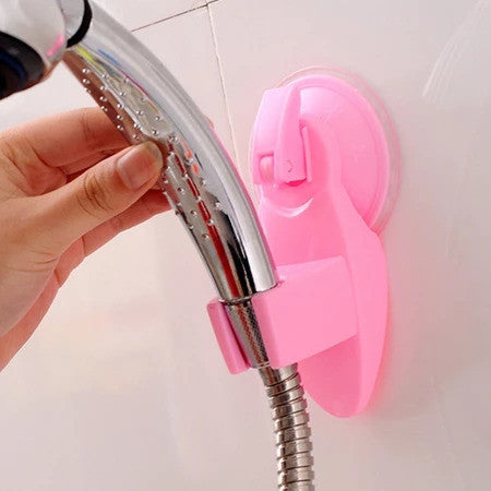 READY STOCK! Bathroom Wall Strong Suction Cup Adjustable Shower Head Holder Shower Head Bracket 淋浴喷头支架
