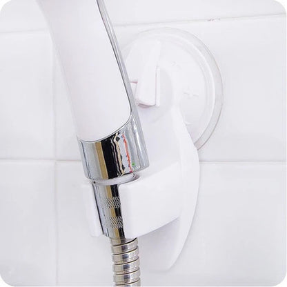 READY STOCK! Bathroom Wall Strong Suction Cup Adjustable Shower Head Holder Shower Head Bracket 淋浴喷头支架