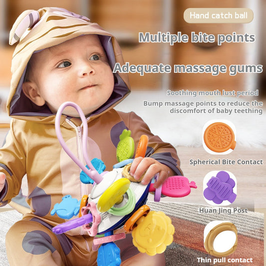 (READYSTOCK) Baby Teether Flying Saucer Newborn Rattling Tooth Mainan Bayi Baby Toys  Toy Sensory Teething Fun 新生儿磨牙玩具