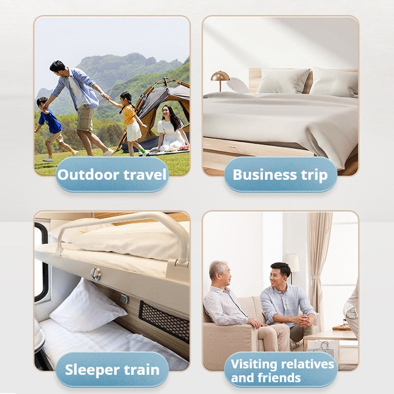 READY STOCK Travel Hotel Convenient Neat Disposable Bed Sheet Set Four-Piece Set / Three-Piece Set 一次性床单套装