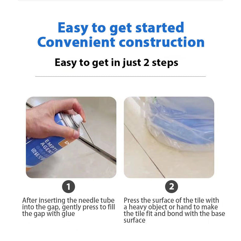 650ML Tiles repair glue Tiles repair paste Tile adhesive glue Ceramic tile repair glue 瓷砖空鼓胶 地砖修补剂