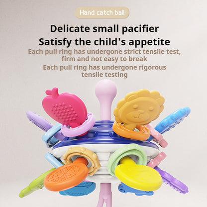 (READYSTOCK) Baby Teether Flying Saucer Newborn Rattling Tooth Mainan Bayi Baby Toys  Toy Sensory Teething Fun 新生儿磨牙玩具