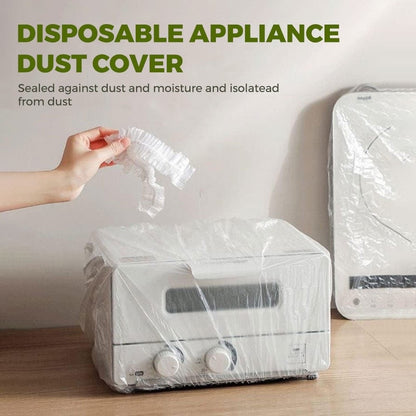 READY STOCK 10pcs Disposable Dust Cover For Appliances & Food Kitchen Home Appliances Oven 一次性防尘罩