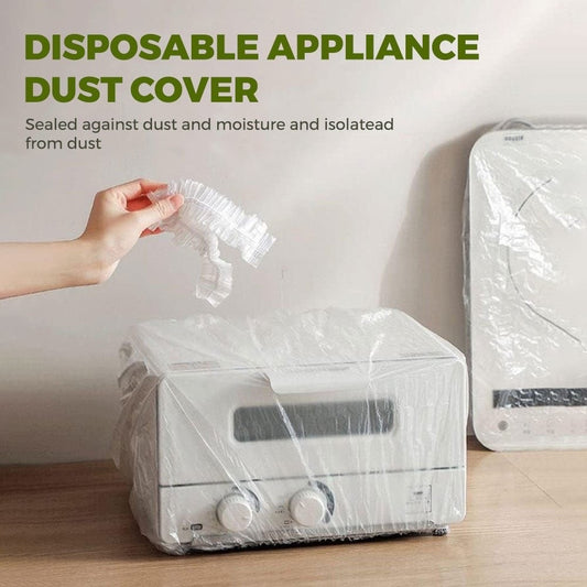 READY STOCK 10pcs Disposable Dust Cover For Appliances & Food Kitchen Home Appliances Oven 一次性防尘罩