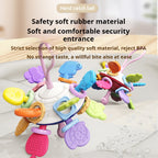 (READYSTOCK) Baby Teether Flying Saucer Newborn Rattling Tooth Mainan Bayi Baby Toys  Toy Sensory Teething Fun 新生儿磨牙玩具