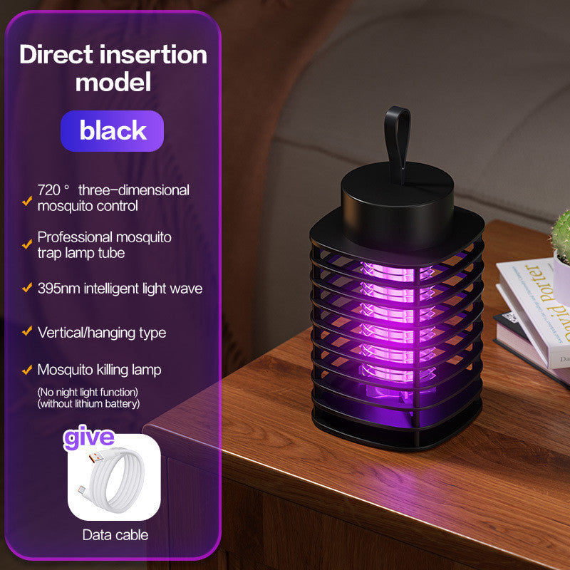 READY STOCK Electric Shock Mosquito Killer Lamp Waterproof Two-in-One Bug Zapper For Bedroom Outdoor Use 2合1驱蚊捕蚊器