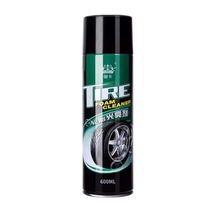 Tire Spray Foam Cleaner Tyre Cleaner Tyre Wax Foam Spray Tyre Polish Shine Cleaning Tire Wax Spray 轮胎养护剂