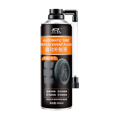 Cecair Penggantian Tayar Automatik | Automatic Tire Replacement Fluid | Quick Seal & Inflate No Dismantling 自动补胎液