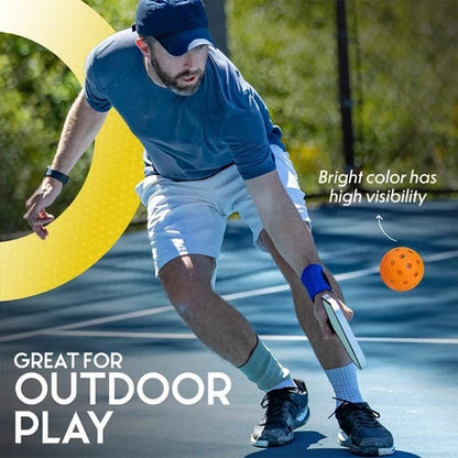 Pickleball Set with 2/4 Pickleballs and Pickleball Paddles Set of 2 Outdoor Indoor,Pickleball Net Bag 匹克球