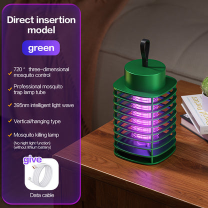 READY STOCK Electric Shock Mosquito Killer Lamp Waterproof Two-in-One Bug Zapper For Bedroom Outdoor Use 2合1驱蚊捕蚊器