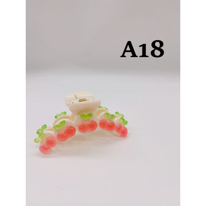 Kuromi Sanrio Cute Cartoon Transparent Shark Hair Clip Suitable for Women and Girls Hair Accessories 卡通透明鲨鱼夹