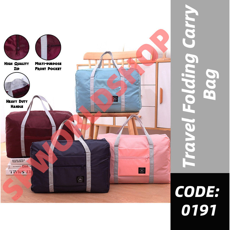 Portable Travel Bag Foldable Large Bag Travel Bag Organizer Luggage Bag Travel Duffel Bag- 0191 旅行手提包