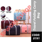 Portable Travel Bag Foldable Large Bag Travel Bag Organizer Luggage Bag Travel Duffel Bag- 0191 旅行手提包