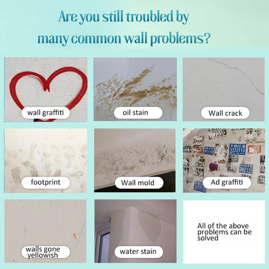 Rapid Wall Repair Spray Paint White Refurbishment Spray Wall Surface Paint Wall Cleaning Artifact Spray 墙面清洁神器