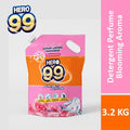 READY STOCK HERO 99 DETERGENT PERFUME REFILL PACK 3.2KG/3.5KG