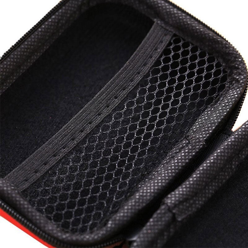 READY STOCK Travel Organizer Mesh Pocket Earphone Earbuds USB Cable Charger Carry Case Pouch Storage Bag 耳机数据线收纳袋