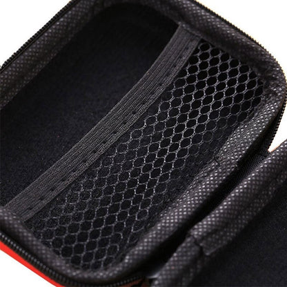 READY STOCK Travel Organizer Mesh Pocket Earphone Earbuds USB Cable Charger Carry Case Pouch Storage Bag 耳机数据线收纳袋