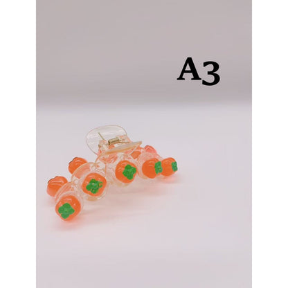Kuromi Sanrio Cute Cartoon Transparent Shark Hair Clip Suitable for Women and Girls Hair Accessories 卡通透明鲨鱼夹