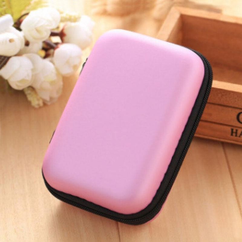READY STOCK Travel Organizer Mesh Pocket Earphone Earbuds USB Cable Charger Carry Case Pouch Storage Bag 耳机数据线收纳袋