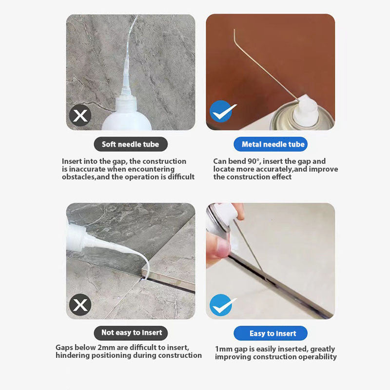 650ML Tiles repair glue Tiles repair paste Tile adhesive glue Ceramic tile repair glue 瓷砖空鼓胶 地砖修补剂