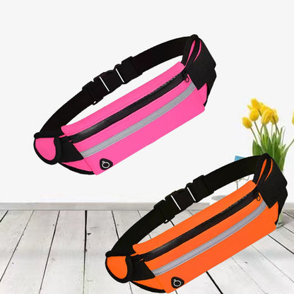 【READY STOCK】Sports Waist Bag | Waterproof Fanny Pack with Adjustable Strap | Fitness Jogging Belt for Phone & Keys 运动腰包