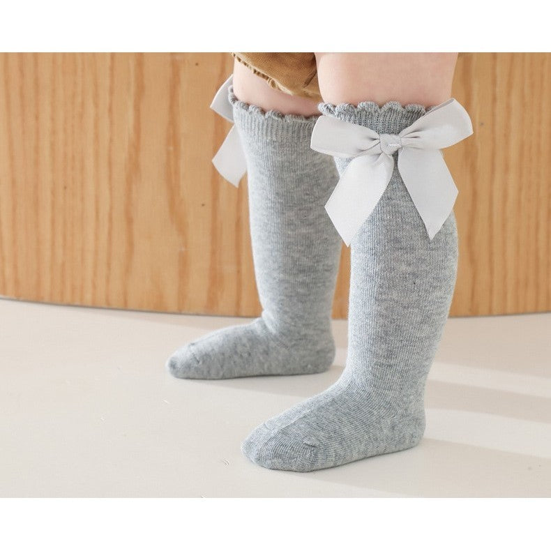 [Ready Stock] 0-3 Age Baby & Kids Lace Socks – Thin Cotton Breathable Ankle Socks for Girls-KS080