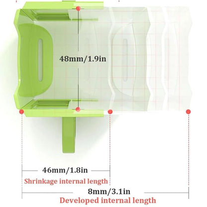 【READY STOCK】Kids Milk Carton Cup Holder Protective Box | Portable Anti-Squeeze Milk Box Storage 儿童牛奶杯托防挤压盒