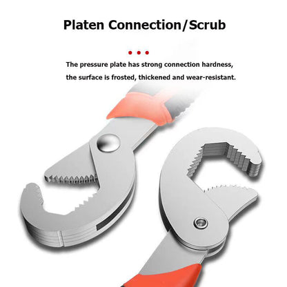 【READY STOCK】Multifunction Adjustable Universal Wrench | All-in-One Spanner Tool for Home DIY & Car Repair 多功能扳手