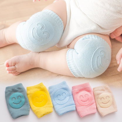 [Ready Stock] Baby Knee Pads for 0–3 Age Cotton Anti-Slip Cartoon Animal Design Toddler Safety Crawling Protector-KS081
