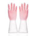 【READY STOCK】1 Pair Fashionable Household Cleaning Gloves | Stylish Waterproof Dishwashing Gloves 家务手套